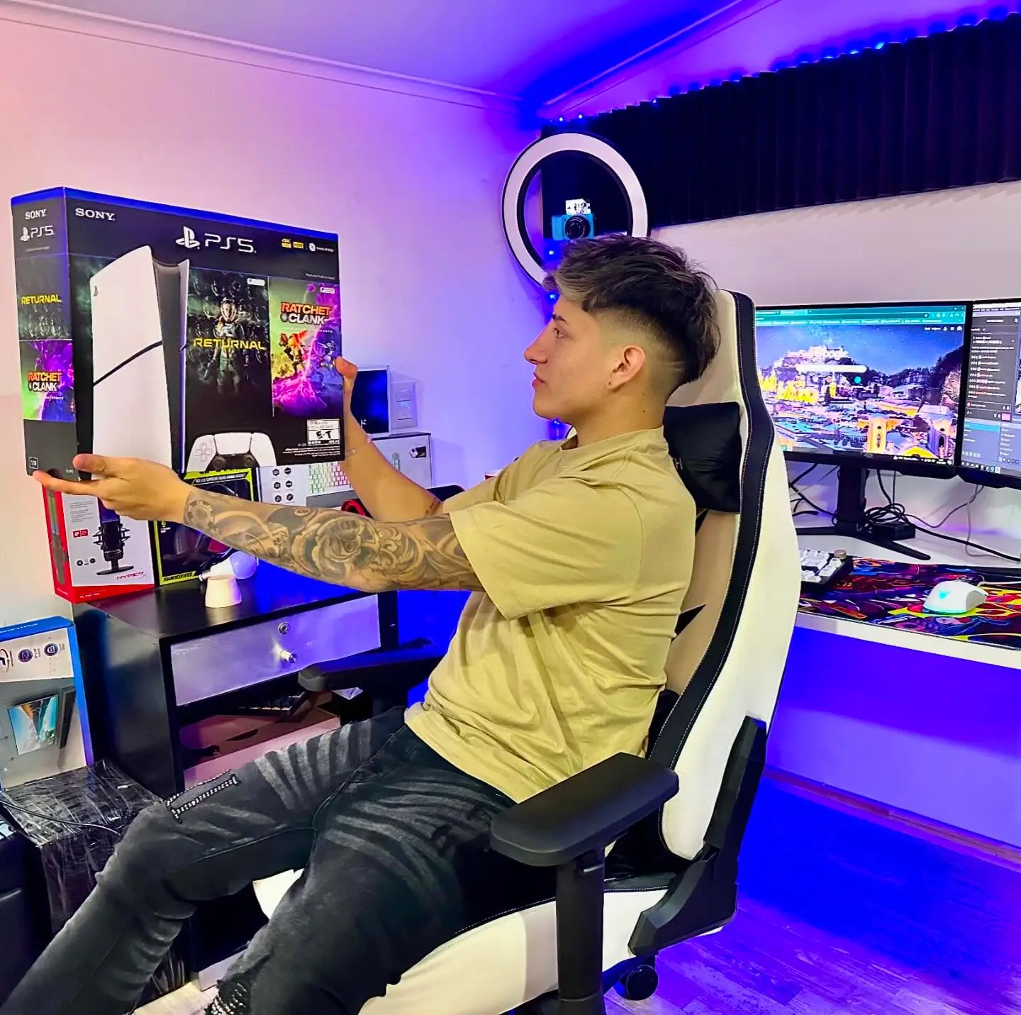 Foto panorámica del setup de ByKingcl